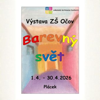 Výstava představí obrázky dětí ze Základní školy Očovská.
 